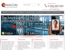 Tablet Screenshot of gavacom.co.uk